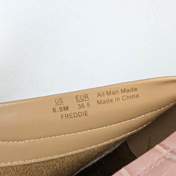 Circus By Sam Edelman Pink Crush Croc Freddie Boots Size 6.5 - Picture 10 of 10